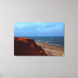 Canoa Quebrada - falésia キャンバスプリント