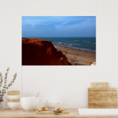 Canoa Quebrada - falésia ポスター (キッチン)