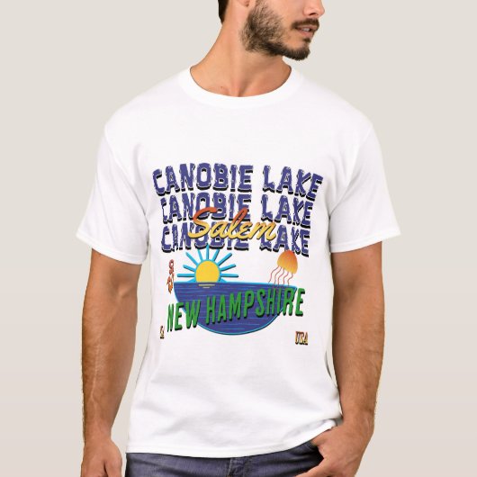 Canobie Lake, New Hampshire Tシャツ (正面)