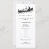 Canoe Couple Ceremony Program (正面)