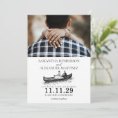 Canoe Couple Wedding セーブザデート (スタンド正面)