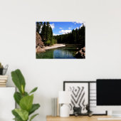 Canoe Meadows Kananaskisカナダ写真 ポスター (ホームオフィス)