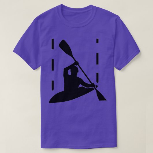 Canoe slalom 5 tシャツ (デザイン正面)