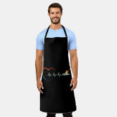 Canoeing Heartbeat Kayaking エプロン (着用した状態)