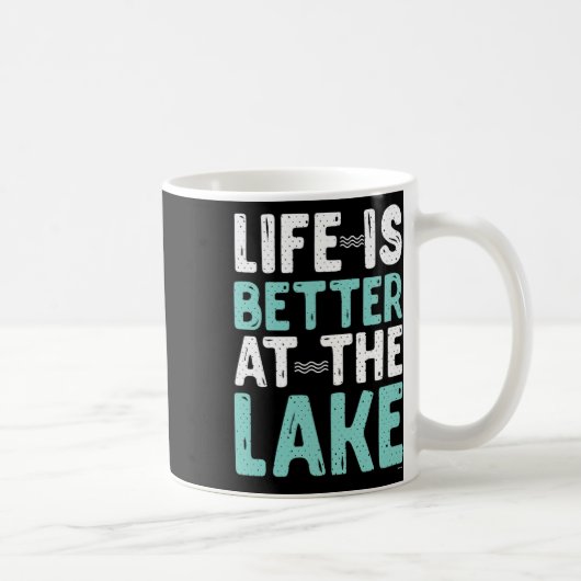 Canoeing Rafting Life Is Better At The Lake Nature コーヒーマグカップ (右)