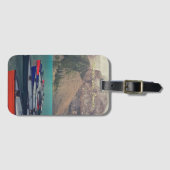 Canoes at Moraine Lake Canada  ラゲッジタグ (正面横)