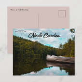 Canoes in North Carolina ポストカード (正面/裏面)