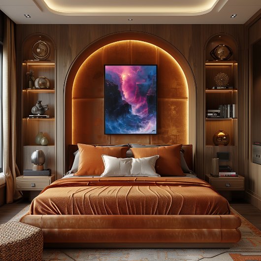 Cañón Celestial: Majestuosa Grieta Cósmica ポスター