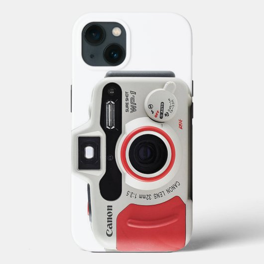 Canon Sure Shot WP-1ヴィンテージカメラ Case-Mate iPhoneケース (裏面)
