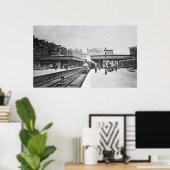 Canonbury Station, Islington, c.1905 ポスター (ホームオフィス)