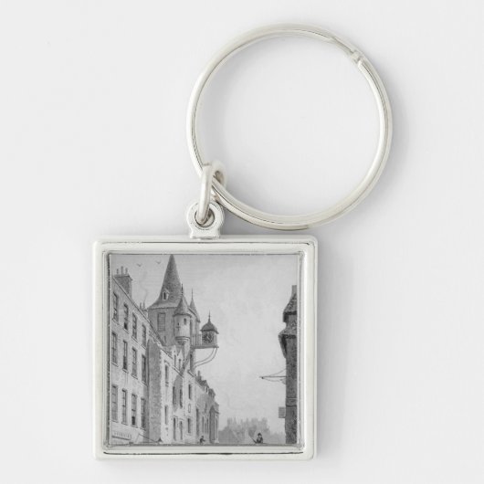 Canongate Tolbooth、エジンバラ キーホルダー (正面)