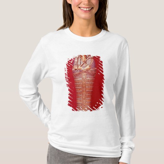 canopic棺の1つの正面図 tシャツ (正面)
