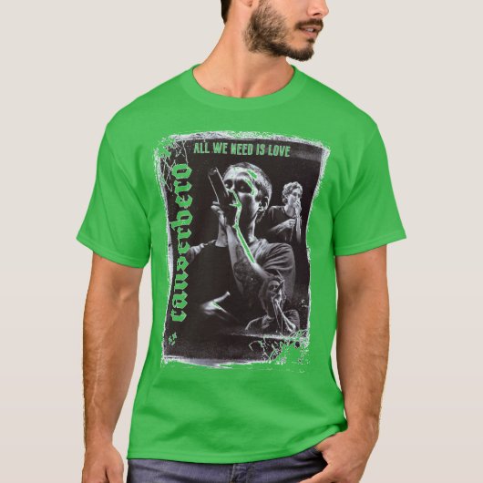 Canserbero friends tシャツ (正面)