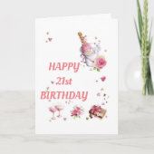 CAN'T BELIEVE YOU ARE CELEBRATING "21st" BIRTHDAY  カード (正面)