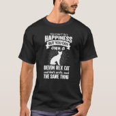 Can't Buy Happiness But Can Buy A Devon Rex Cat  1 Tシャツ (正面)