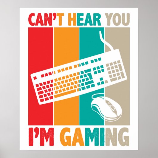 Cant Hear You Im Gaming 2 ポスター (正面)