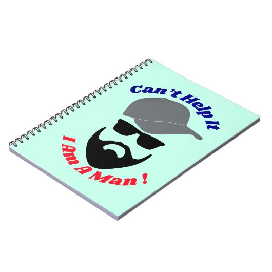 Can't Help It, I Am A Man! ノートブック (左側)