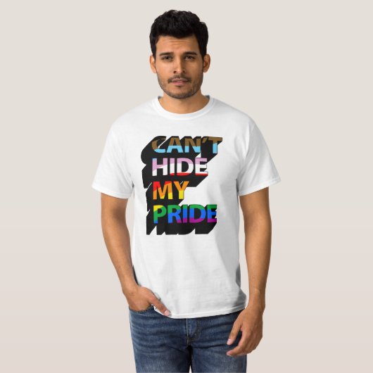 Can't Hide My Pride 3D Tシャツ (正面フル)