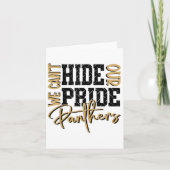 Can't Hide Our Panther Pride Gold Panthers School  カード (正面)