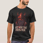 Cant Hide That Viking Pride Norwegian Norse Norway Tシャツ (正面)