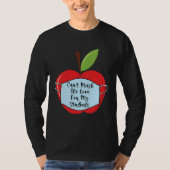Cant Mask Teacher Student Virtual Social Distance  Tシャツ (正面)