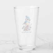 Can't stay, Blue Jay タンブラーグラス (裏面)