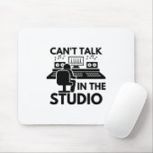 Can't Talk In The Studio Music Production Record マウスパッド (マウス)