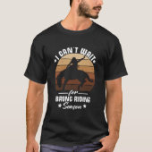 Cant Wait For Bronc Riding Season Cow Rodeo Bronc  Tシャツ (正面)
