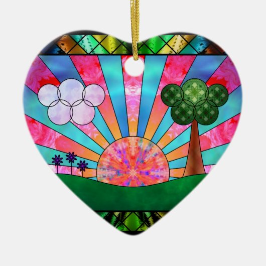 Canticle of the Sun Ornament セラミックオーナメント (正面)