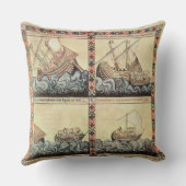 Cantiga 33の「Cantigas deサンタマリアからのページ クッション (裏面)