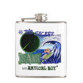 Cantil de Bebida "Coleção Te Avae" By Radical Boy® フラスク (正面)