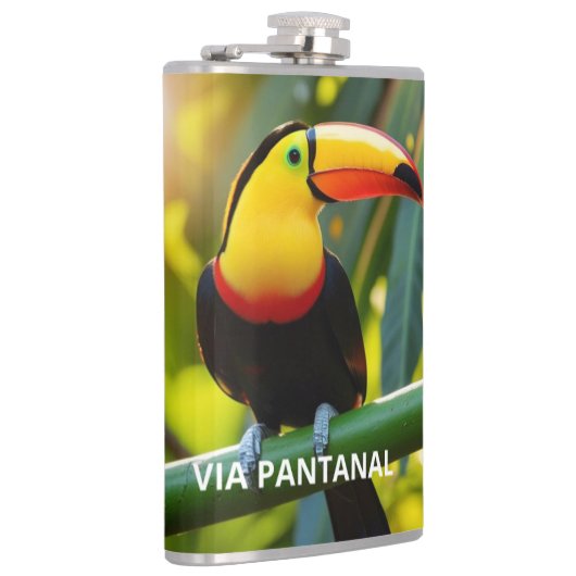 Cantil envelopado em Vinil, 8 oz. Tucano フラスク (右)