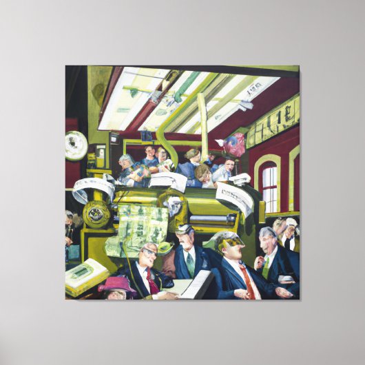 Cantillon Effect キャンバスプリント (正面)