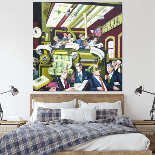 Cantillon Effect キャンバスプリント (インサイチュ (寝室))