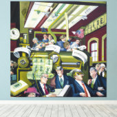 Cantillon Effect キャンバスプリント (インサイチュ (ウッドフロア))