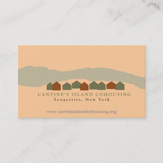 Cantineの島のCohousingの名刺 名刺 (正面)