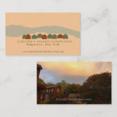Cantineの島のCohousingの名刺 名刺 (正面/裏面)