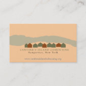 Cantineの島のCohousingの名刺 名刺 (正面)