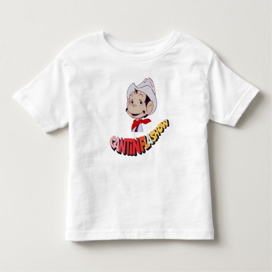 Cantinflasの幼児のTシャツ トドラーTシャツ (正面)