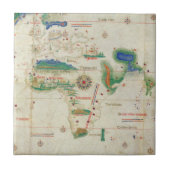 CantinoのPlanisphere | 1502年 タイル (正面)