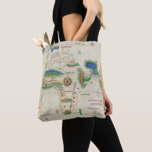 CantinoのPlanisphere 1502年 トートバッグ