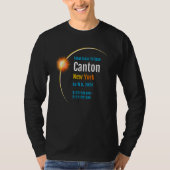 Canton New York NY Total Solar Eclipse 2024 1 Tシャツ (正面)