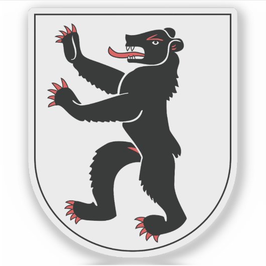 Canton of Appenzell Innerrhoden emblem,Switzerland シール (正面)