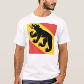 Canton of Bern flag Switzerland symbol Tシャツ (正面)
