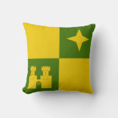 Canton of Castle North Populace Badge Throw Pillow クッション (正面)