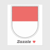 Canton of Solothurn coat of arms, Switzerland シール (シート)
