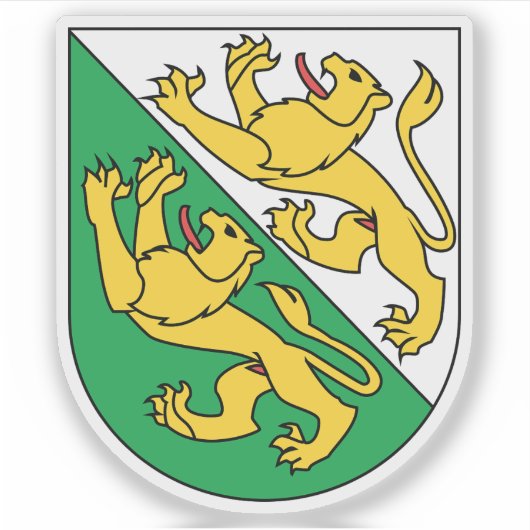Canton of Thurgau coat of arms, Switzerland シール (正面)