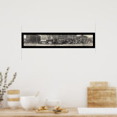 Canton OH消防局写真1913 ポスター (キッチン)