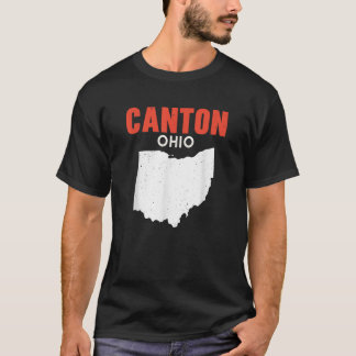 CANTON Ohio USA州アメリカトラベルオヒオアン Tシャツ