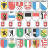 Cantons of Switzerland Bundleステッカー シール (正面)